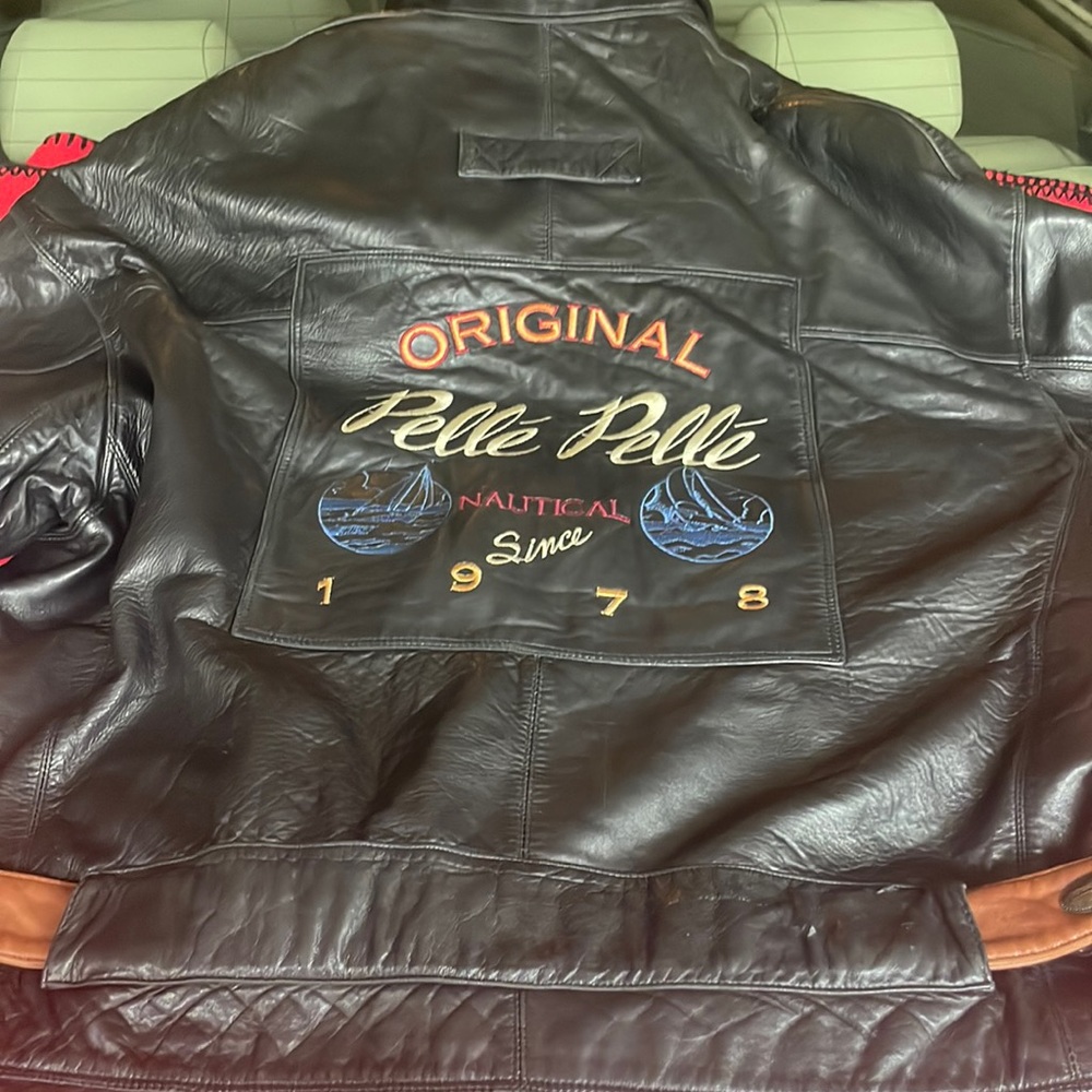 Vintage Marc Buchanan Pelle Pelle Leather Jacket - Size 44